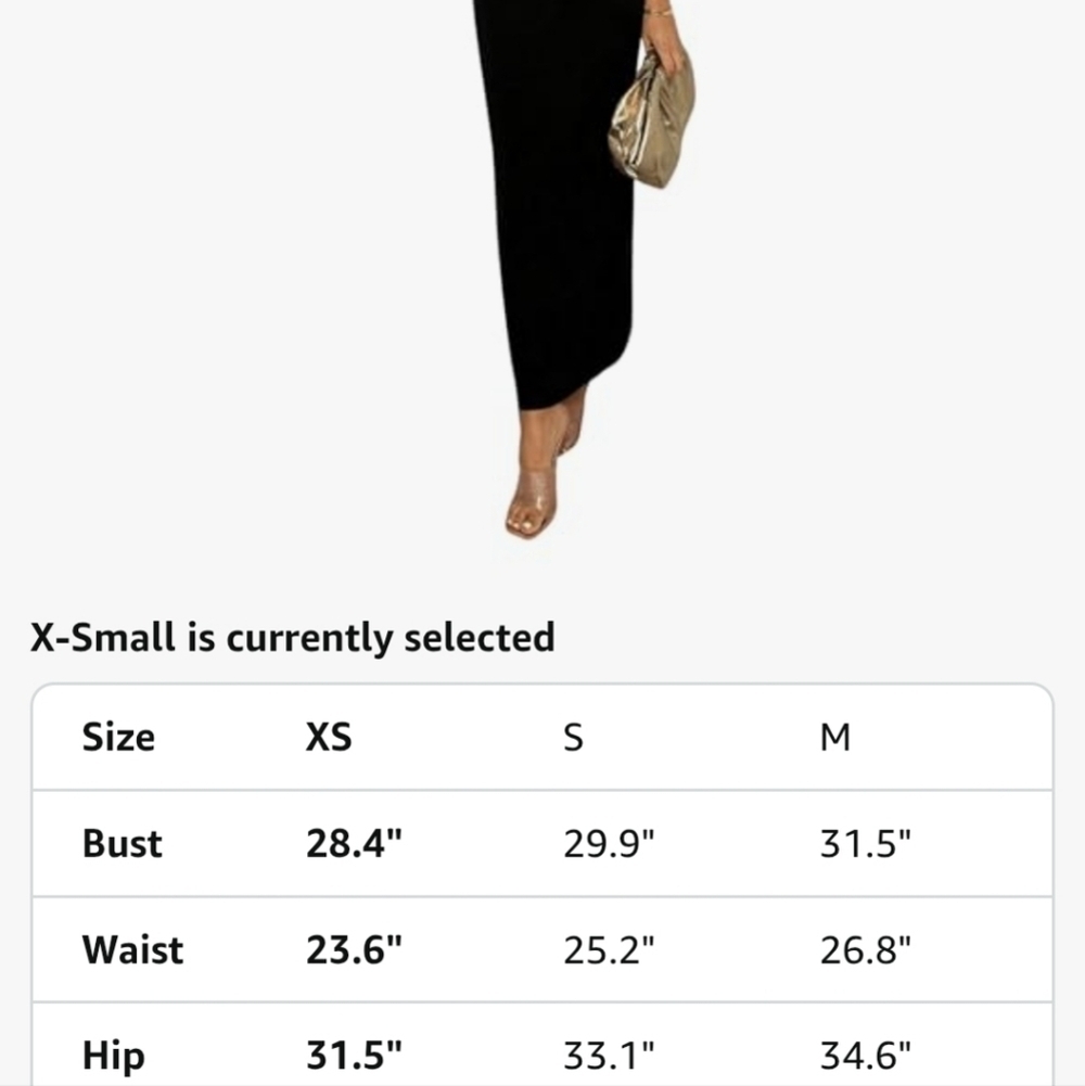 Elegant Black Off-Shoulder Dress - Picture 6 of 16